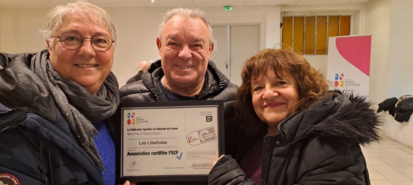 Notre club de nouveau certifié FSCF